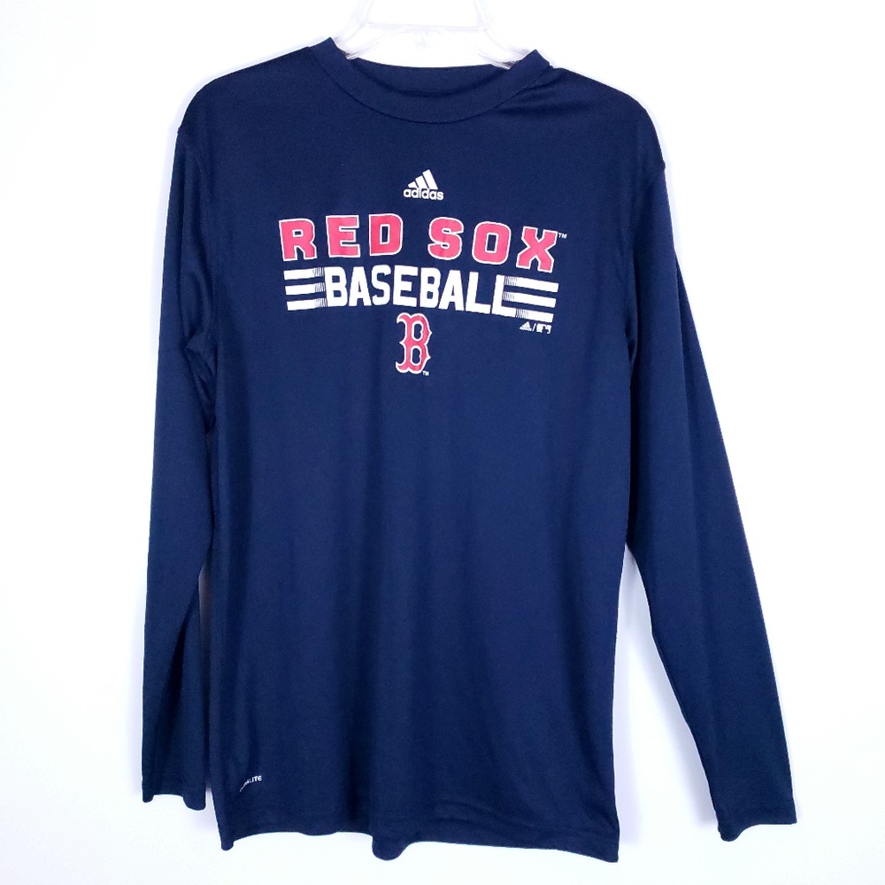 Adidas Boy Shirt Boston Red Sox BaseBall Size XL (18/20)